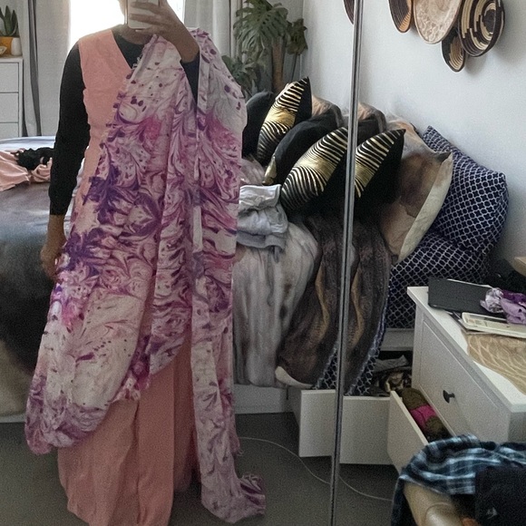 Multi-way layered gown sz 0X - Picture 8 of 17